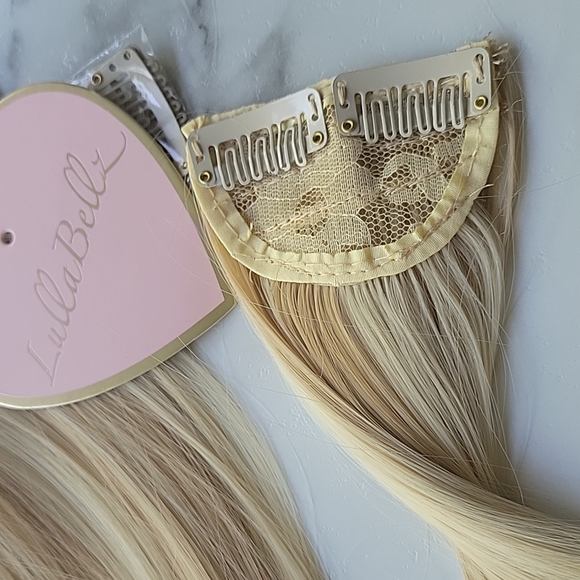 Lullabellz Synthetic 16" 5 Piece Curve Clip In Hair Extensions. NEVER USED! - Picture 8 of 8